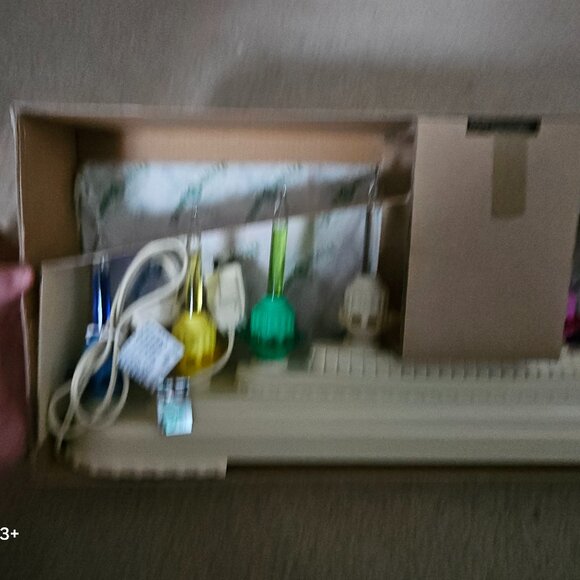 RARE CHRISTOPHER RADKO 9 BUBBLE LIGHT CHRISTMAS HOLIDAY CANDOLIER CENTERPIECE - Picture 9 of 14